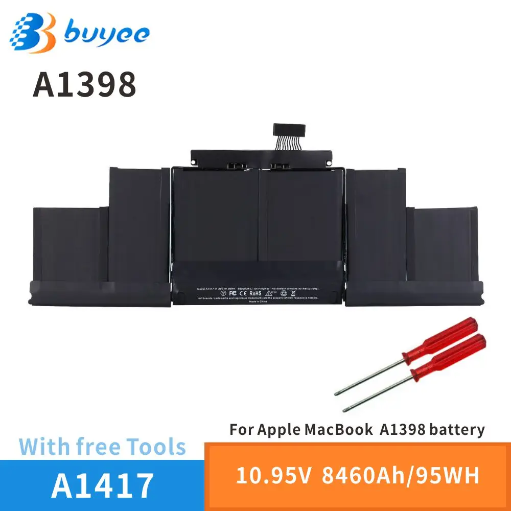 A1417 Notebook Battery For Apple MacBook Pro 15