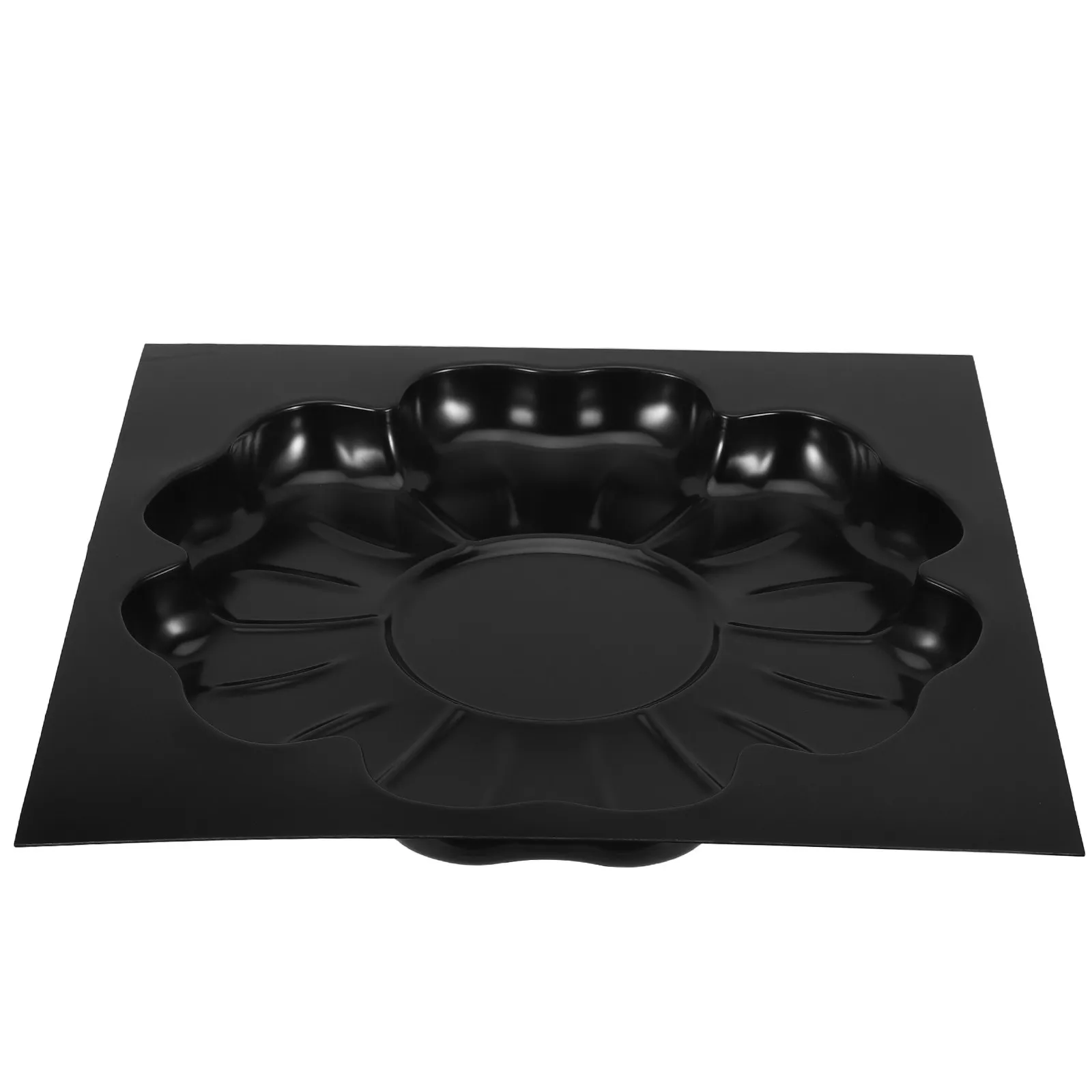 

Форма для цементной плитки, черная пластиковая, в форме цветка, для самостоятельного изготовления садовых дорожек, патио, тропинок, садовая форма для мощения дорожек