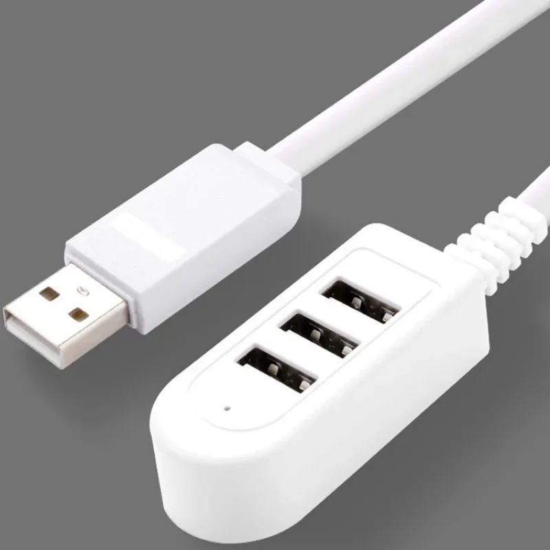 One For Three Brand New 3-Port Multi-USB Hub 5V Splitter, Charger Extension Cable External Extension Cable USB3.0 Splitter Hub
