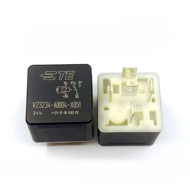 

（Brand-new）1pcs/lot 100% original genuine relay:V23234-A0004-X051 24V 5pins Automotive lighting relay with diode