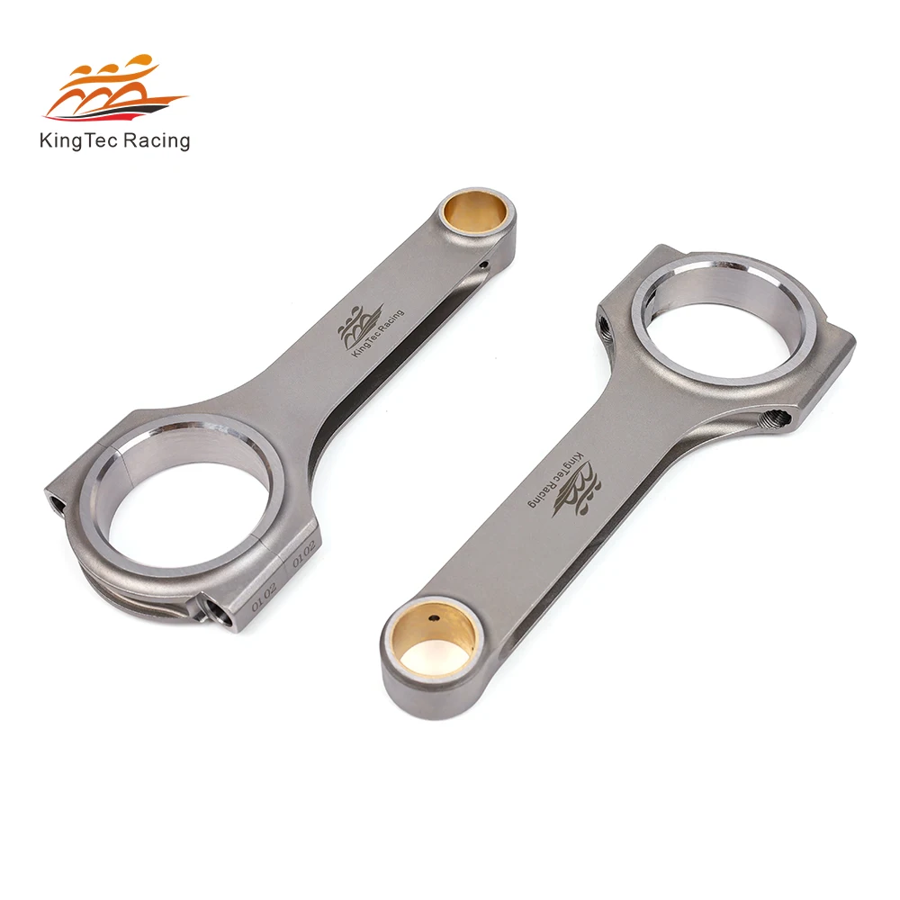 ก้านสูบ KTC Racing K20A 139 มม. 51 มม. 22 มม. 4340 ฟอร์จ H-Beam สำหรับ Honda K20 พร้อมสลัก ARP