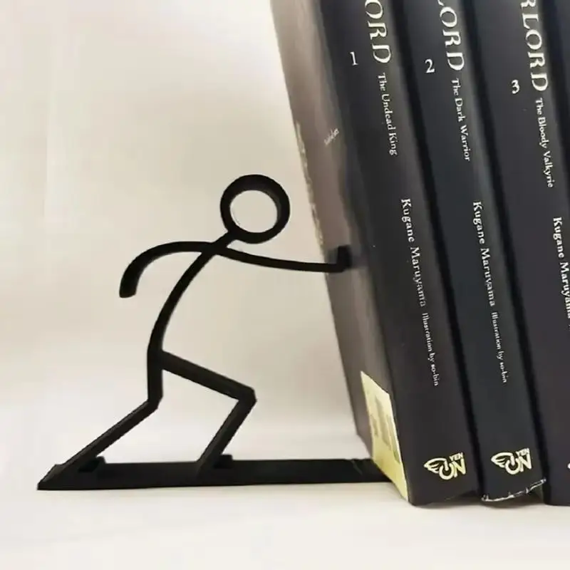 1Pcs Desktop Simple Book Stand 3D Printed Bookshelf Student Book Block Large Thickened Storage Rack Stationery