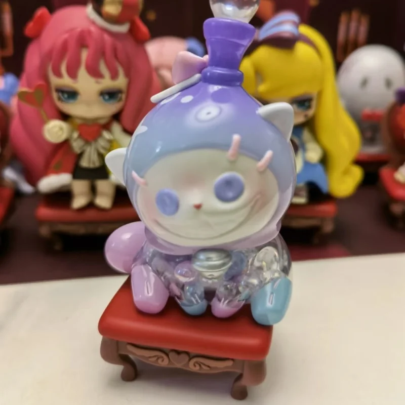 ليليث منتصف الليل حفلة الشاي سلسلة صندوق أعمى لطيف أنيمي عمل الشكل عيد ميلاد سطح المكتب زخرفة الهدايا Kawaii جمع نموذج اللعب #4