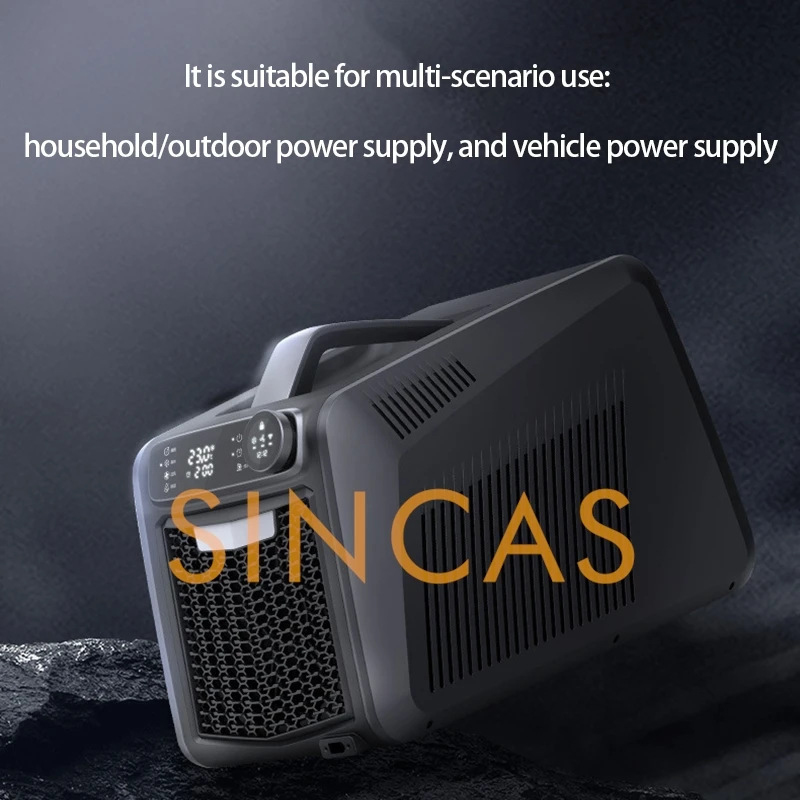 Car Air Conditioner Advanced Black Energy Saving 490W Compressor Refrigeration Portable Mini Mobile Air-Con For Camping Outdoors