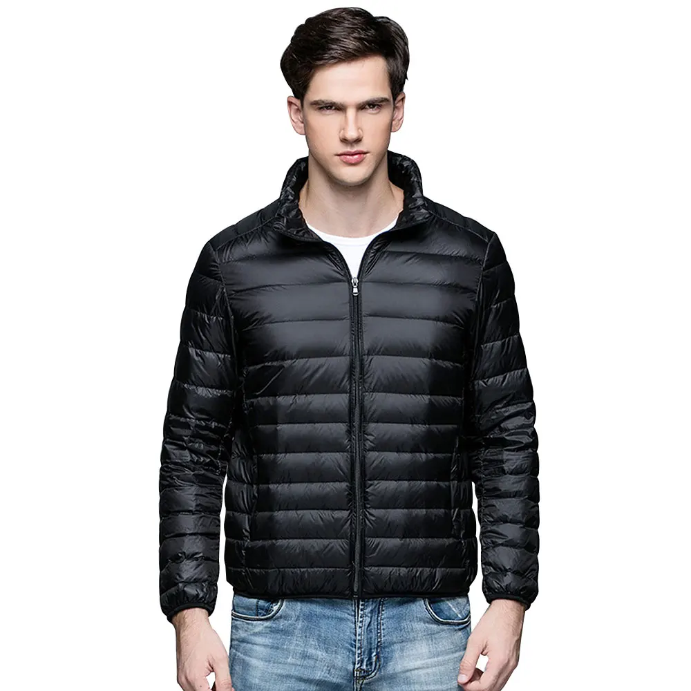 

Men's Slim Fit Warmth Du down Jaet Lightweight Winter Coat Outdoor Sportswear Breathable Windproof Fce Lined Zipper Cl...