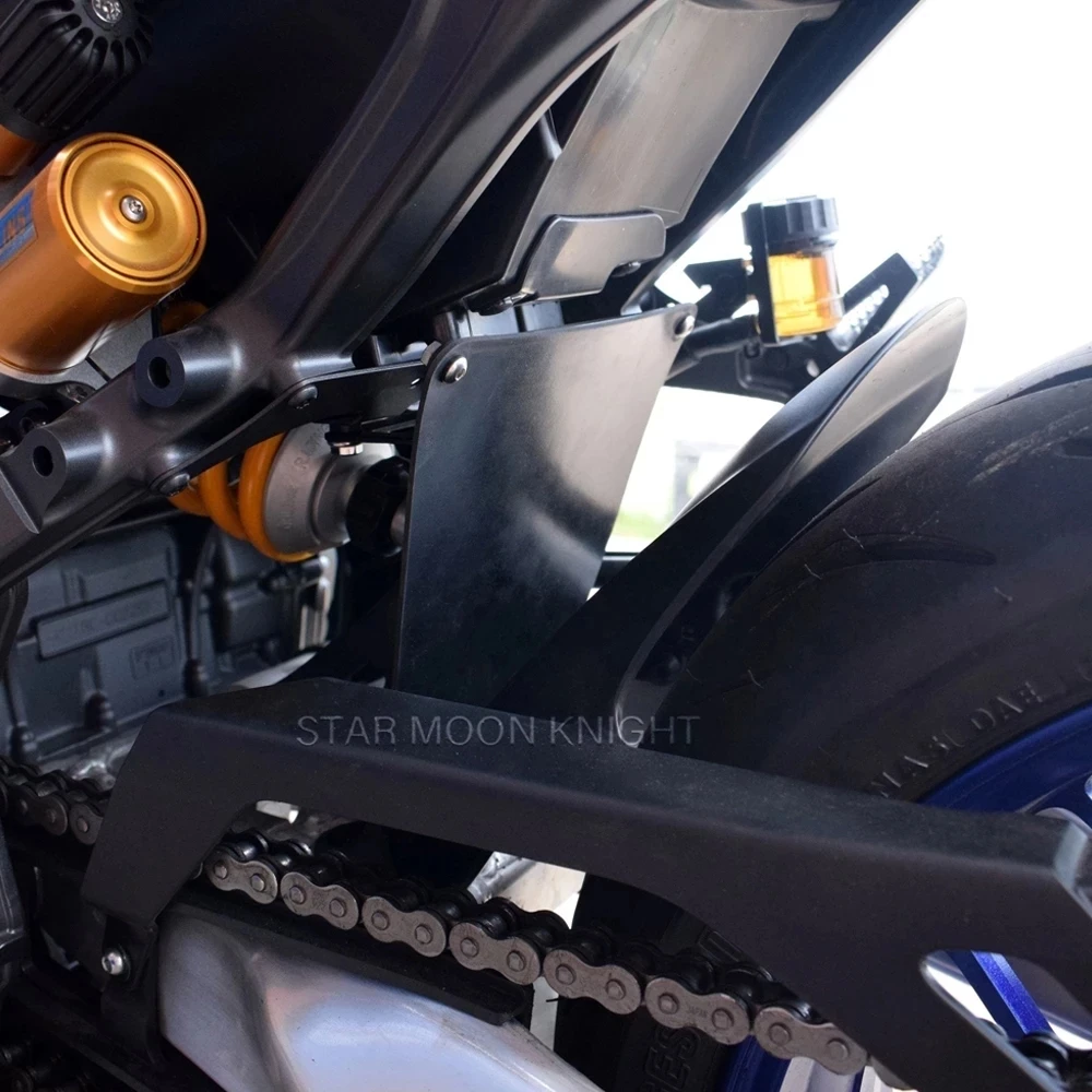 MT09 Motorcycle Rear Shock Absorber Guard For Yamaha MT-09 SP 2021-2023 Rear Wheel Hugger Mudguard Splash Guard Shield Cover