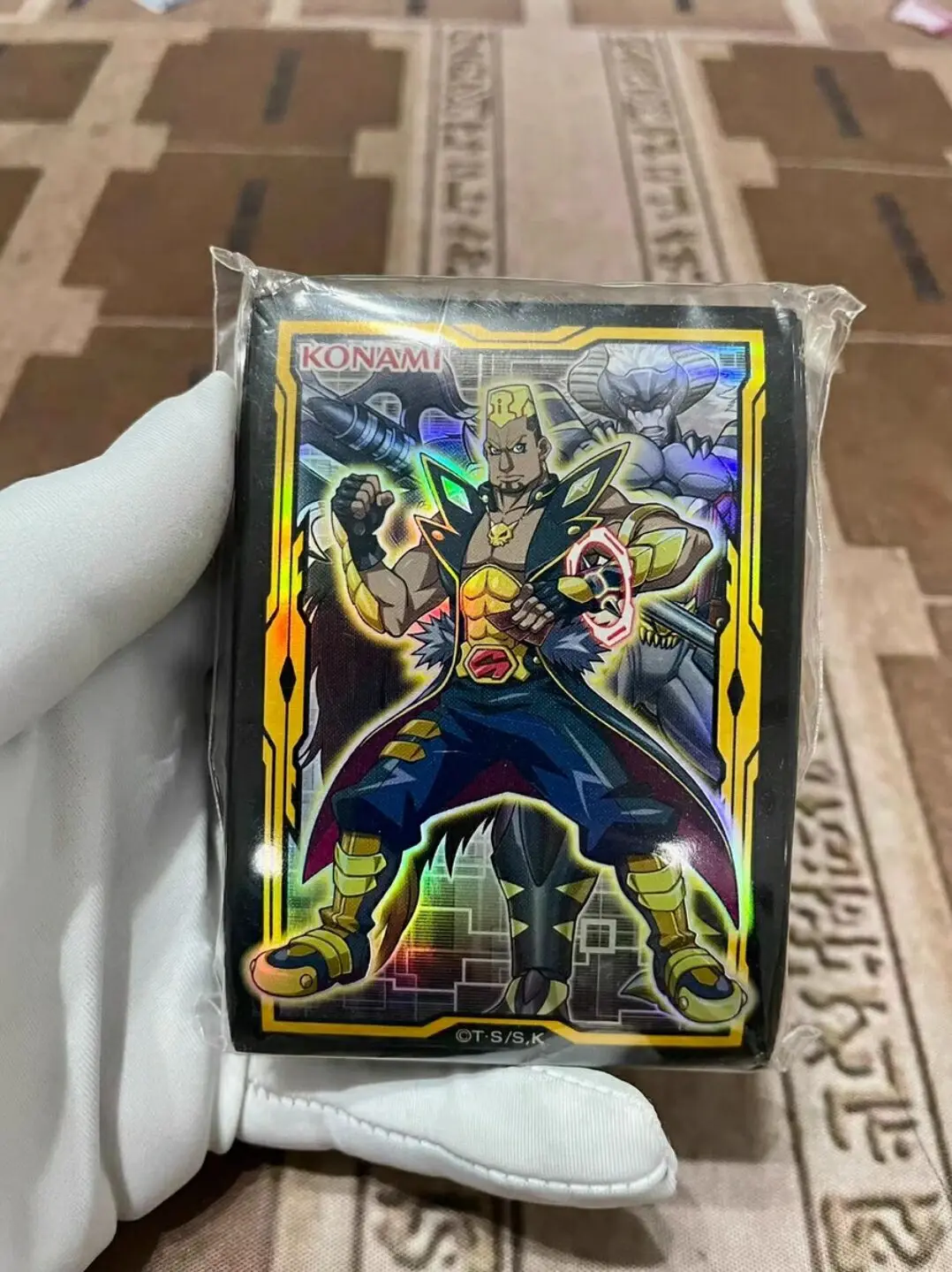 

60Pcs Yugioh Master Duel Monsters Vrains Go Collection Official Sealed Card Protector Sleeves