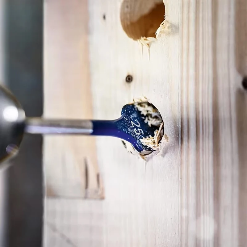 بوش 2608900332 مجموعة رؤوس مثقاب ذاتية القطع مكونة من 6 قطع لحفر التأثير وحفر عالي السرعة في ملحقات أدوات الطاقة الخشبية #4