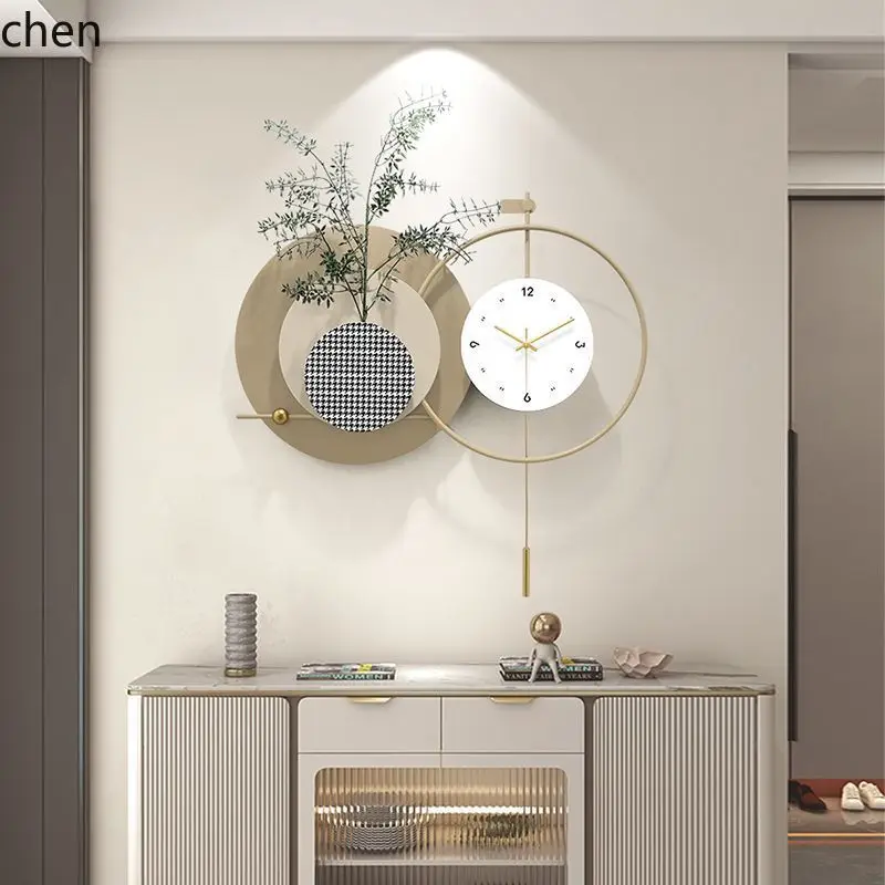 

Zml modern minimalist living room home new style clock wall clock