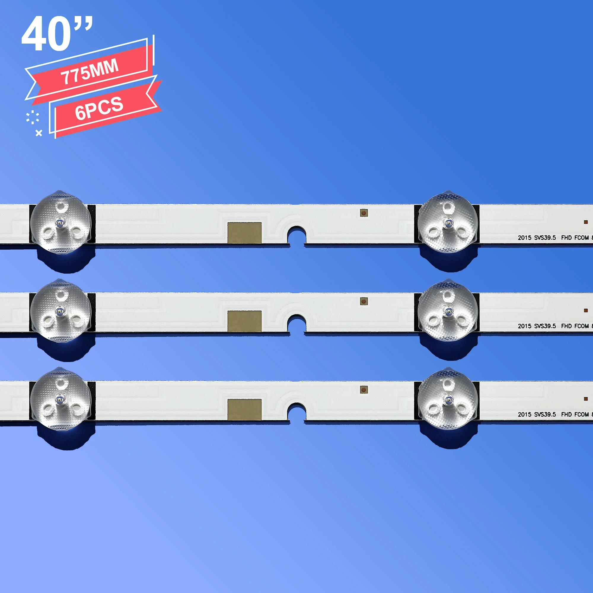 LED de retroiluminación, accesorio para UE40J5000AU UE40J5070 UE40J5200 UE40J5000 UN40J5300 UN40J5200AG UE40J5202 V5DN-395SM0 395SMO-R2 R3