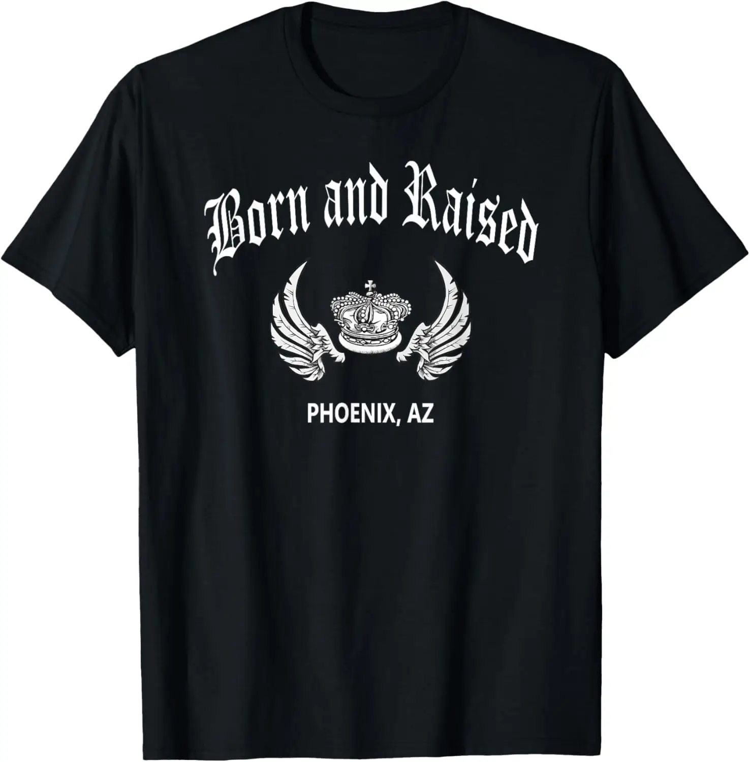 تي شيرت Born And Raised Phoenix، AZ تي شيرت