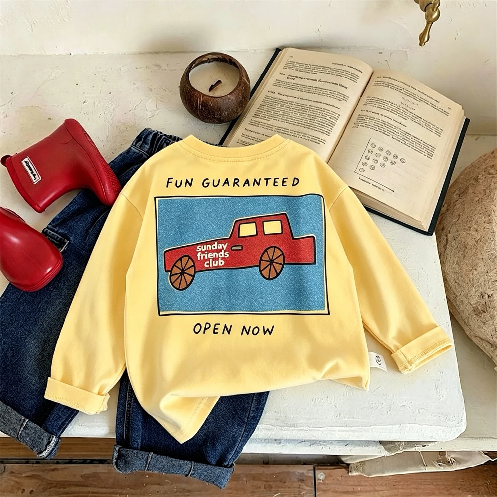 Frühling Herbst Kinderkleidung Langarm-T-Shirt mit Cartoon-Druck Modisches Beliebtes Kinder-Freizeit-Unterhemd Oberteil Mädchen-Bluse – Detail 8
