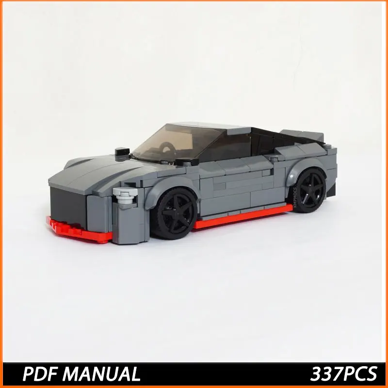 

City Speed Racing Car Model Building Blocks DIY Bricks MOC Toy Classic Rally Sports Super Racer Vehicle Christmas gift technique