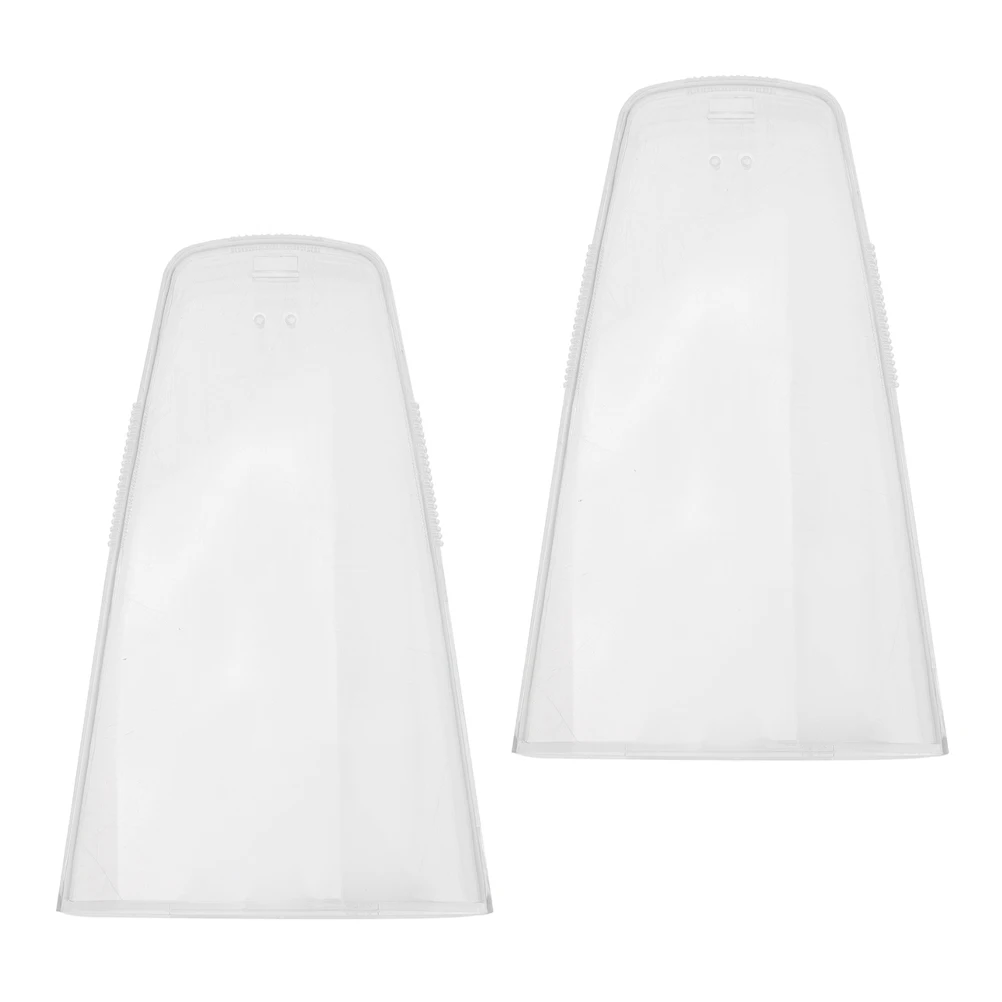 

2 pcs Metronome Dust Cover High Transparency Keyboard Accessories Protective Plastic PP Cover for Piano Upright Digital Dust