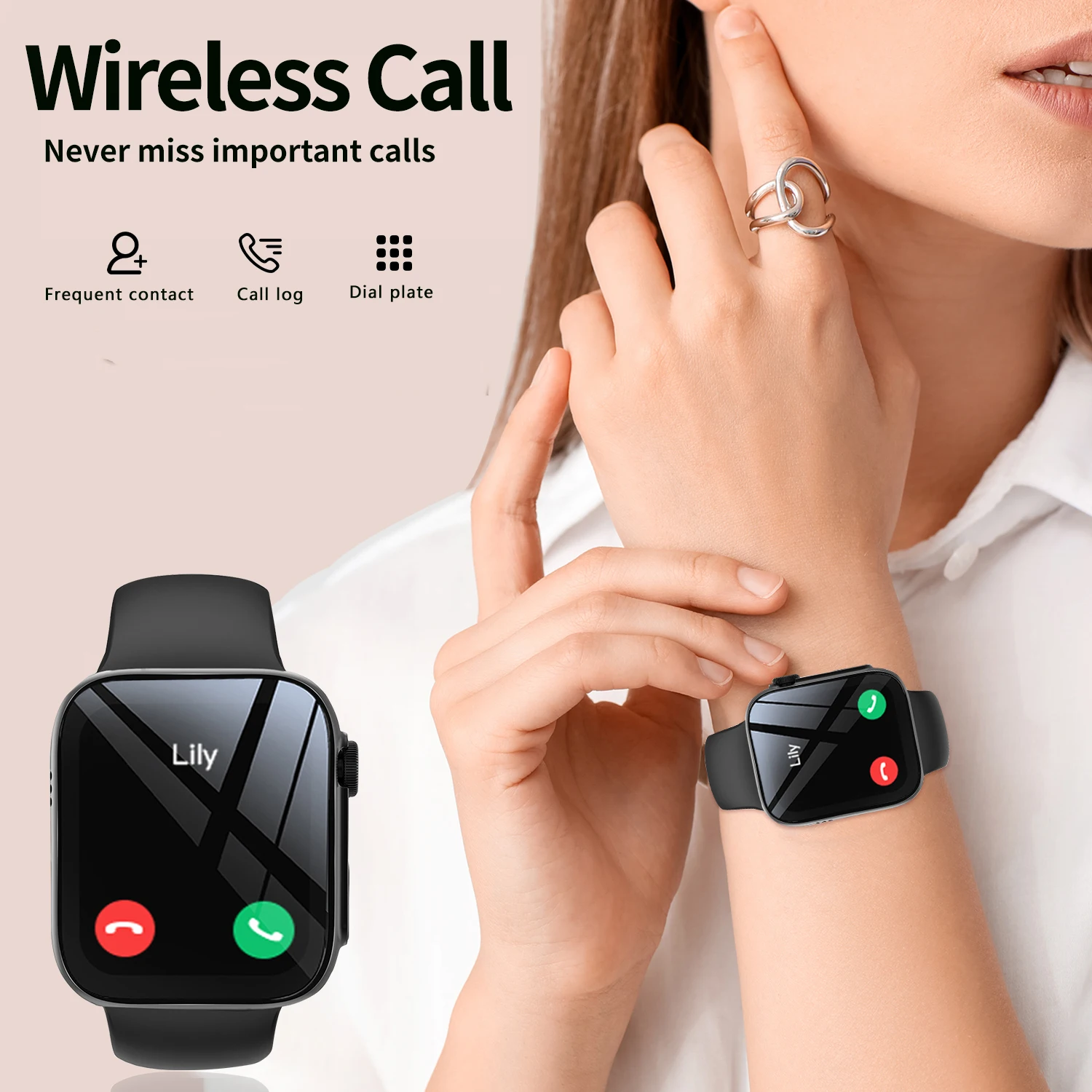 Inteligentny zegarek Wielofunkcyjny inteligentny zegarek sportowy, połączenie bezprzewodowe, Bluetooth, monitorowanie stanu zdrowia