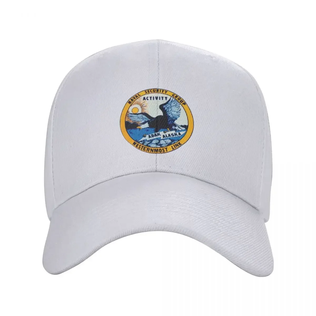 NAVAL SECURITY GROUP ACTIVITY, ADAK, ALASKA Cap baseball cap Fishing caps beach Hat male Women's