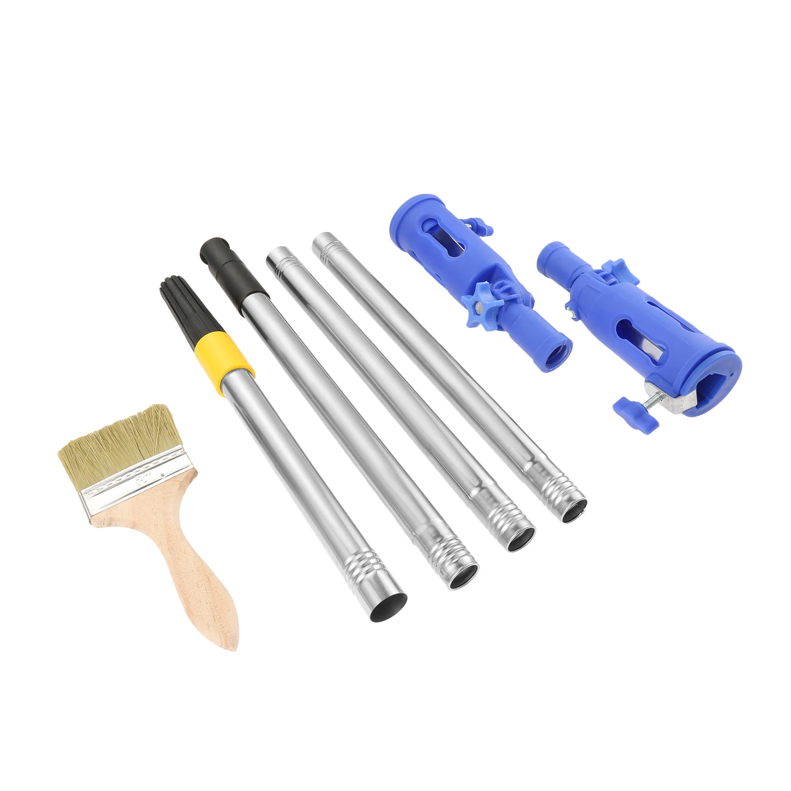 2pcs Multi-Angle Pait Brush Extender +3.6ft Paint Roller Extension Pole +Brush Wall Corner Painting Tool Wall Detail Decoration