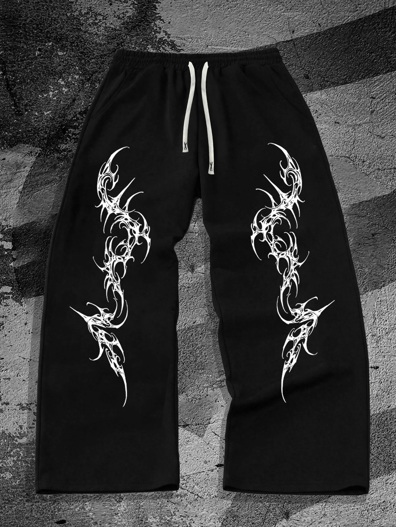 

Мужские свободные готические темные стильные повседневные спортивные брюки с прямыми штанинами на открытом воздухе — это лучший выбор для осенней моды