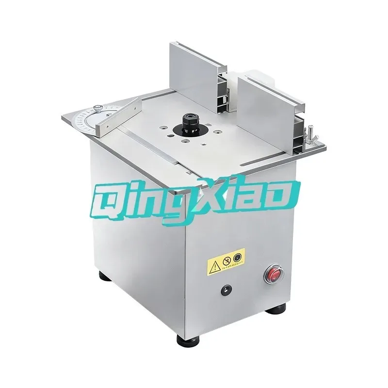 Mini Wood Trimming Machine Electric Wood Milling Machine Mini Benchtop Milling and Grooving Machine