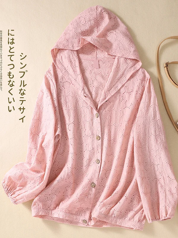 

Большой размер, хлопково-льняная куртка с капюшоном, повседневный кардиган с длинными рукавами, цветной, с художественной вышивкой, для ежедневной носки