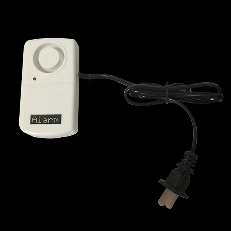 Automatic 220V Power Failure Alarm White 120db LED Power Cut Siren Indicator