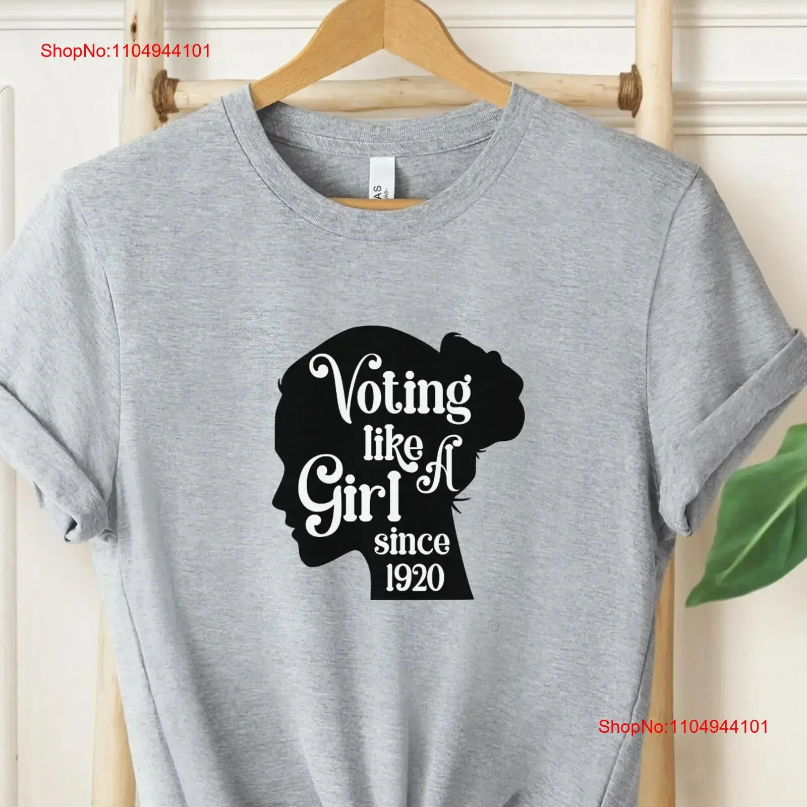

Voting Like a Girl Since 1920 T Shirt Women's Rights 19th Amendment Women Election Right To Vote Equality vintage Washed Soft
