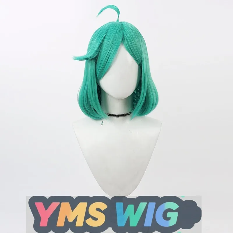 [YMS WIG] Sueños de convertirse en una chica mágica hermana y madre Mo Cos peluca verde Anemo Nemo