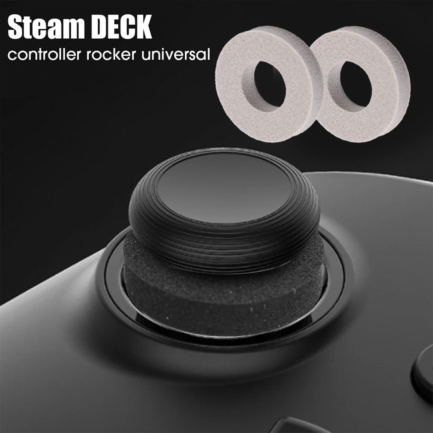 Universal Invisible Joystick Protectors Elastic Guard Ring Memory Foam Anti-Wear Protector Covers for PS5 Xbox Switch Steam Deck