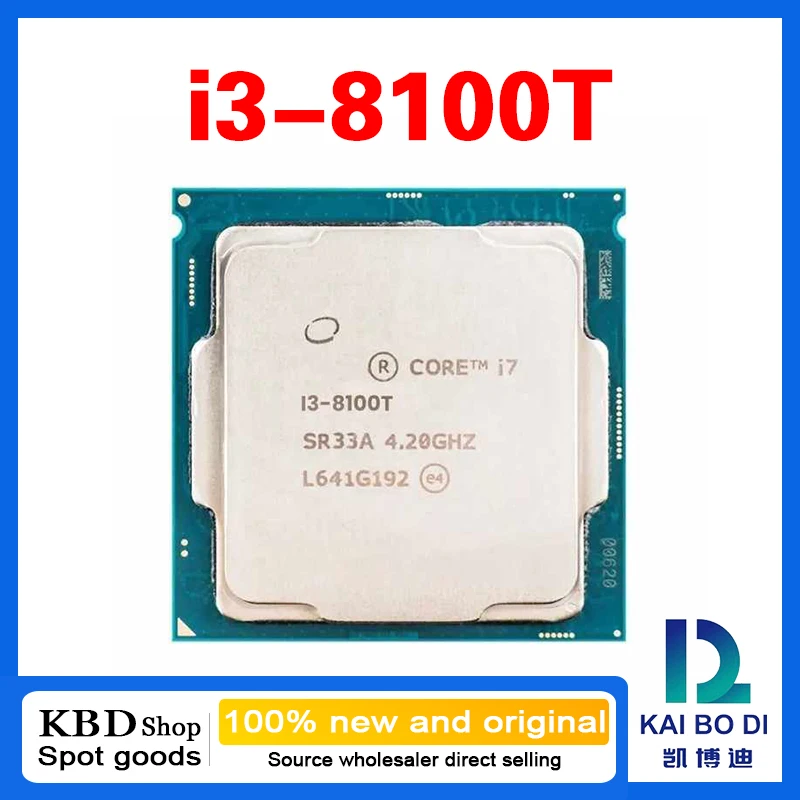 i3-8100/i3-8100T/i3-8300 100%NEW and ORIGINAL CPU Central Processor Unit