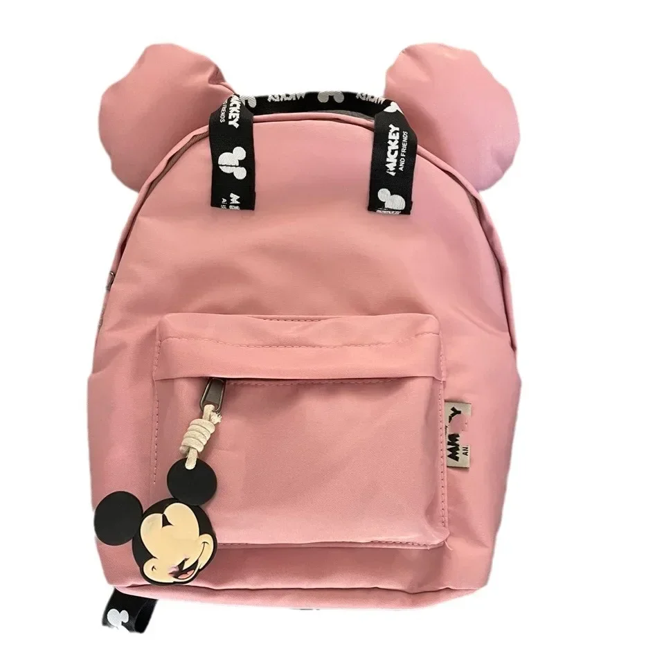 Sacs à dos Disney Kawaii pour filles, sacs à paillettes imprimées, rangement de voyage, cartables à la mode, mini sac à dos de maternelle