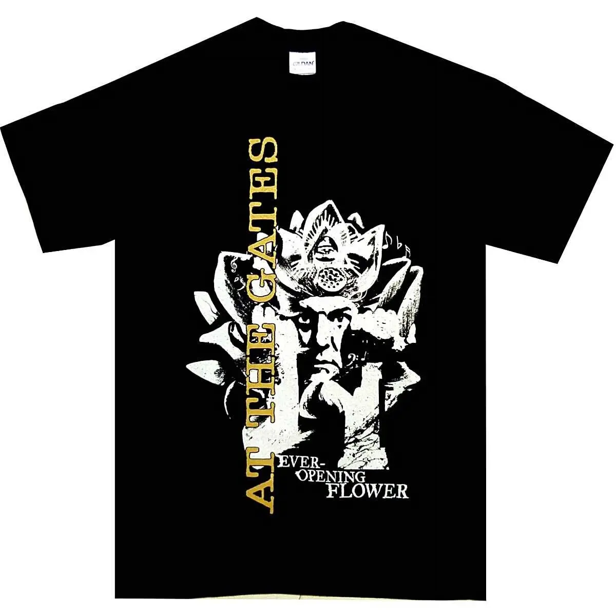 At The Gates Ever Opening Flower T Shirt S M L XL Offcl Death Metal