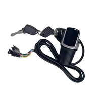 A09F-For Fiido Electric Bike D1/D2 Spare Parts Accelerator Twist Throttle With Screen