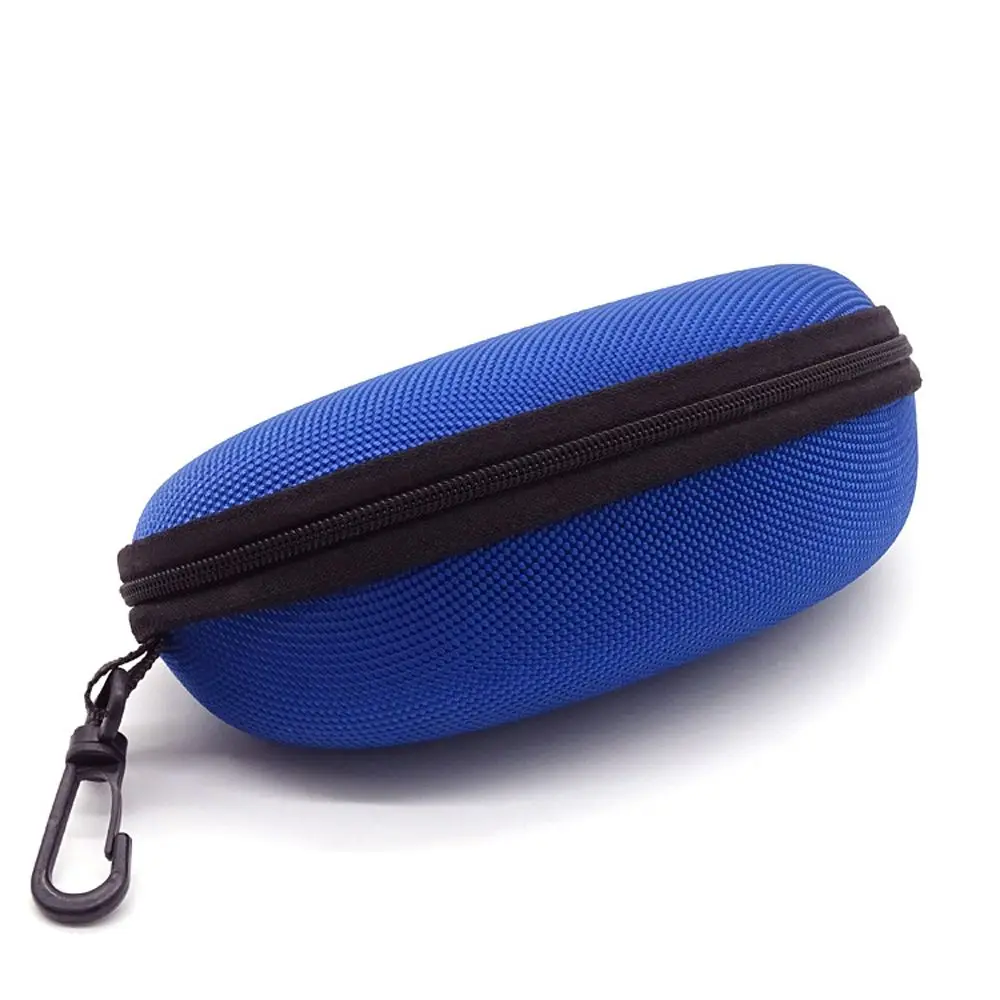 

Fashion Unisex Men Women with Hook Zipper Box Eyewear Storage Box Hard Case Shell Clam Pouch Sunglasses Bag Eye Glasses Box