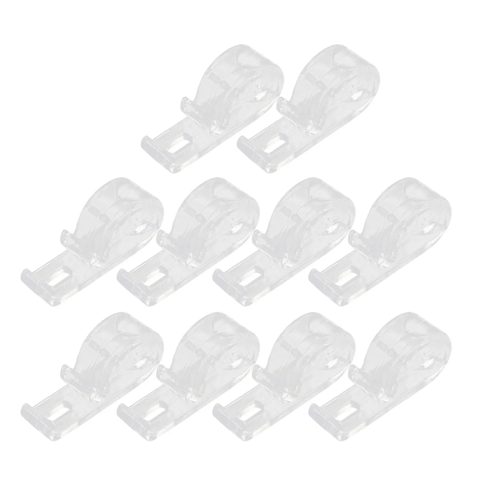 10 قطعة مقاطع الظل الأسطوانة حامل الحبل أعمى آمنة سميكة الستار سلسلة خطاطيف مشبك نافذة مرنة تحديد أعمى