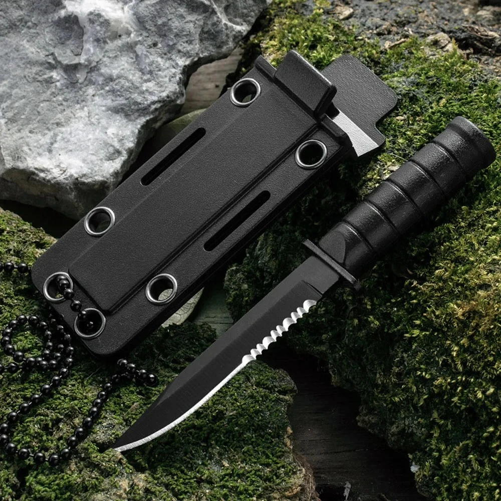 Cuchillo de supervivencia Mi Ni – Mini acero inoxidable multiusos