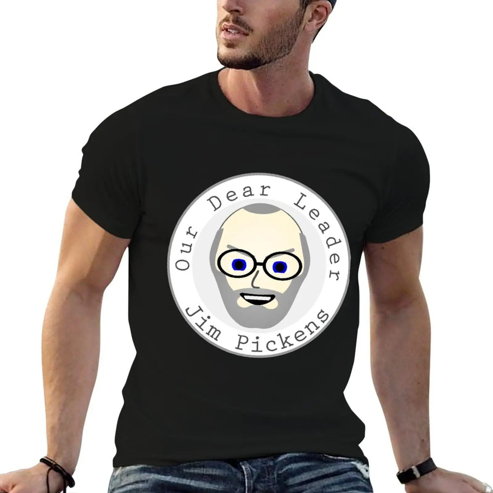 

Jim Pickens but it's a T-Shirt t shirt men 100% cotton luxury brand man t shirt designer man graphic t shirt T-Shirt