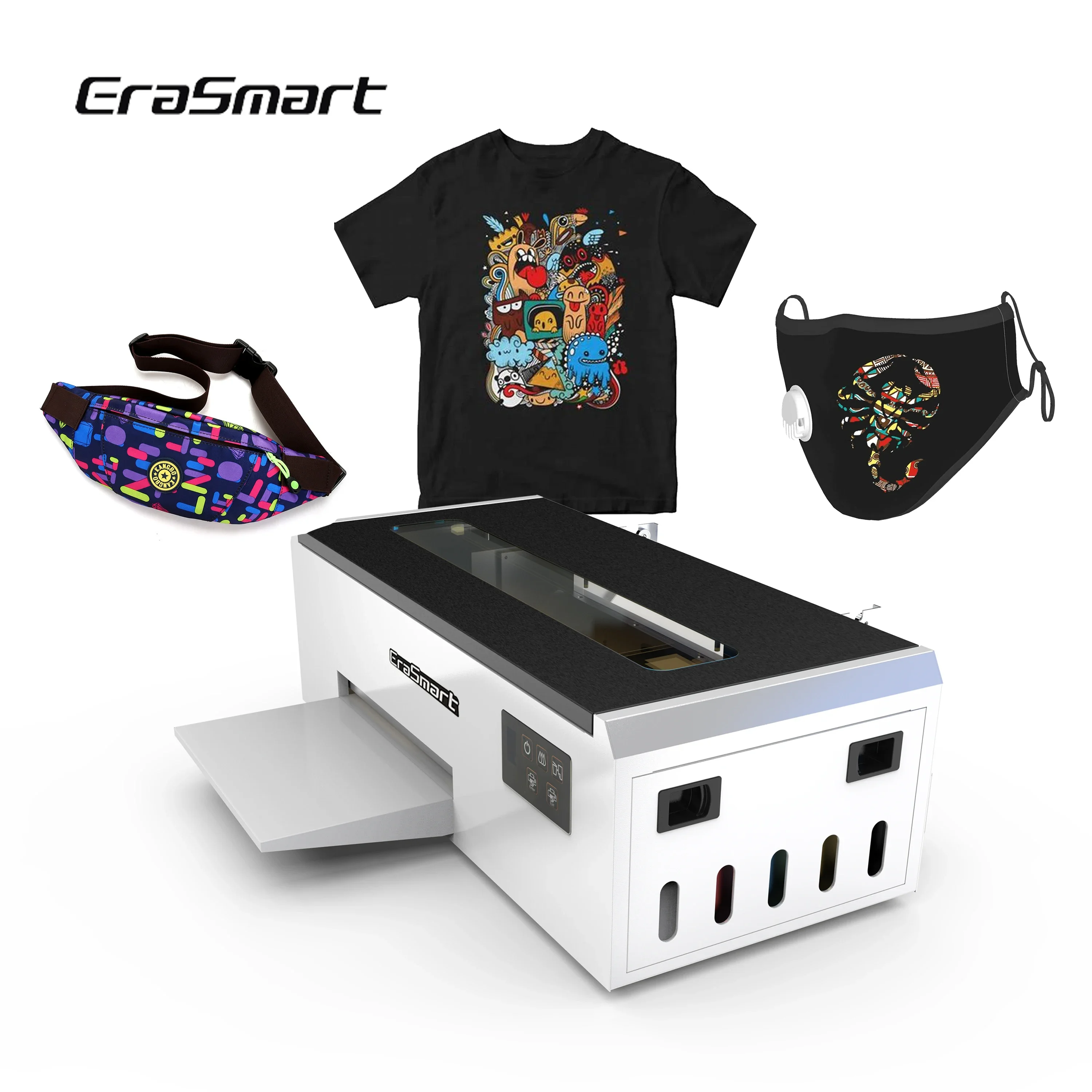 Erasmart T Shirt  A4 Dtf Printer Printing Machine L805 Printer Dtf Machine For T-shirt Small Business Ideas