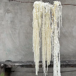 5pcs Hanging Rice Eternal Flower 60-70cm Long Vines Plant for Wedding Partp Decoration Centerpiece Decor Home Living Room