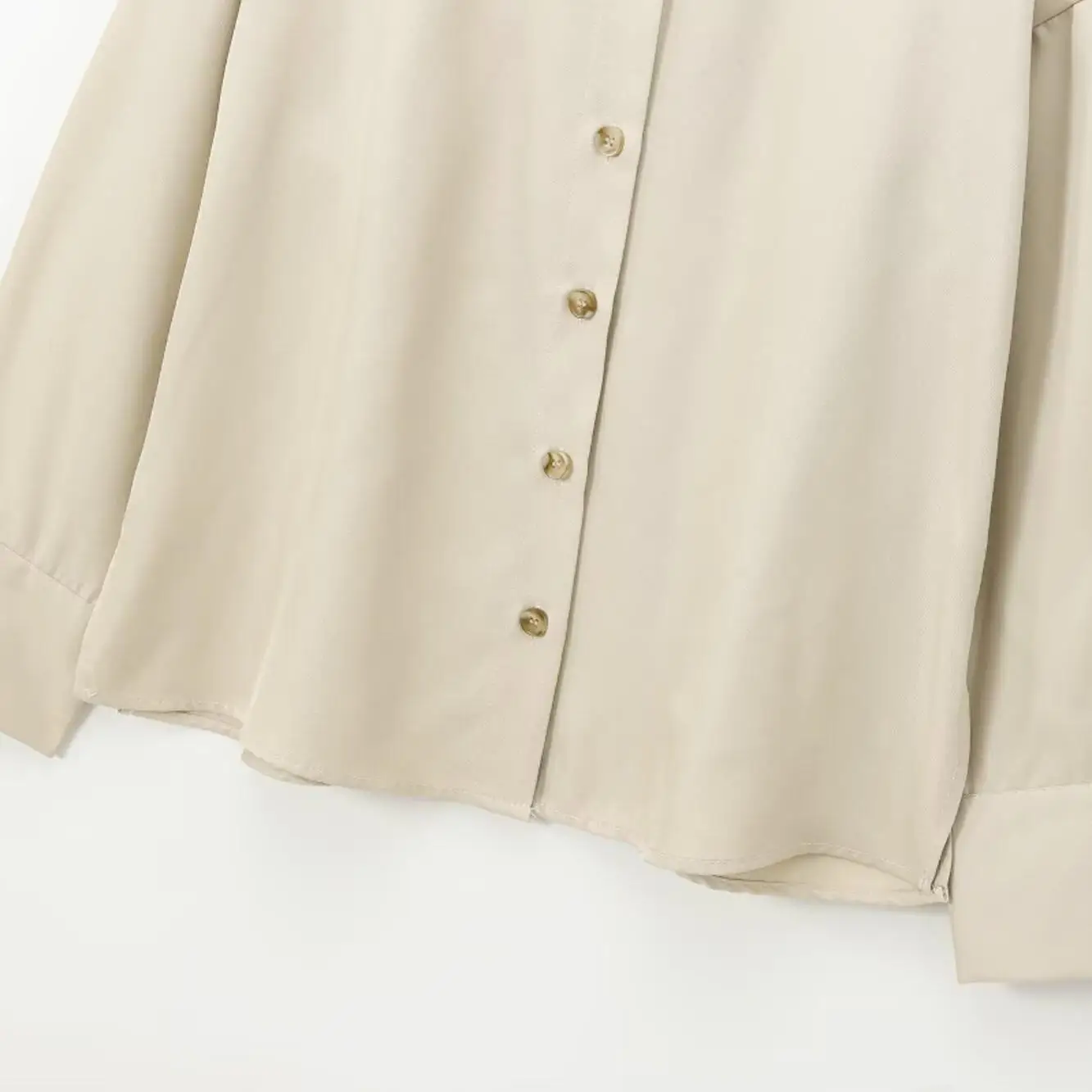 

Свободные женские волосы irt JNLEAOG, новый дизайн с боковыми пуговицами, повседневные длинные свеки из полиэстера, irt European Sle для девочек