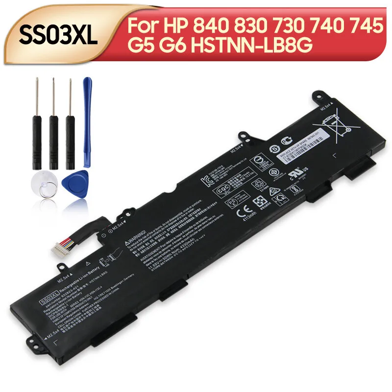 

Original Battery SS03XL For HP 840 830 730 740 745 G5 G6 HSTNN-LB8G Zbook 14U