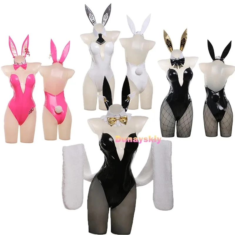 

NIKKE The Goddess Of Victory Косплей Bunny Girl Blanc Noir Fantasia Костюм Сексуальная Униформа для Девочек Женщин Маскировочный Костюм на Хэллоуин
