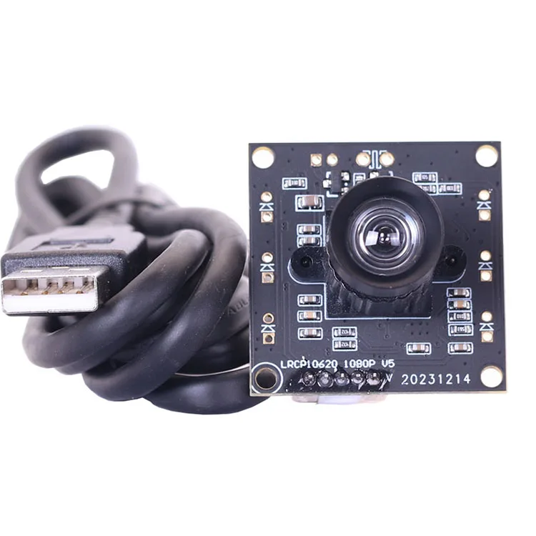 

1080P OV2710 3.6mm 90degree distortionless USB Industrial Machine Vision Cmos Sensor PCBA camera module
