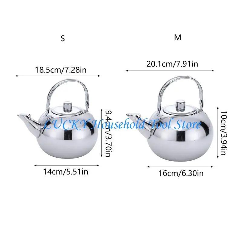 j0mc stainsless steapots مع غلايات stovetop stovetop infuser حول الأواني الشاي القهوة