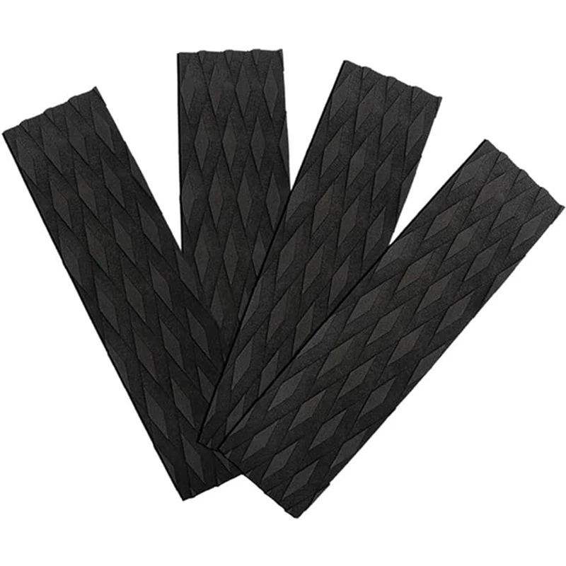 

31*8 см * 4 шт./компл. EVA доска для серфинга Skimboard тяговая накладка с алмазной канавкой SUP хвостовые передние накладки ручки водонепроницаемые твердость 55 градусов