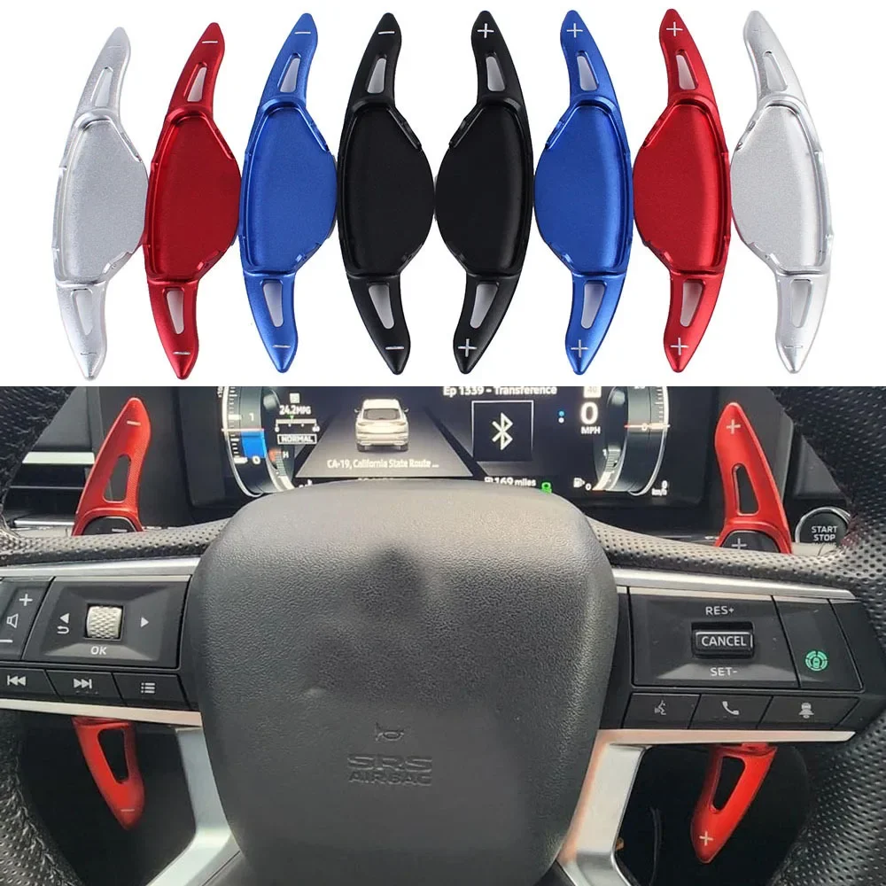 Shifter Paddle For Mitsubishi Outlander 2022-23 PHEV 2023-24 Aluminum Steering Wheel Shift Paddle Shifter Extension Sticker