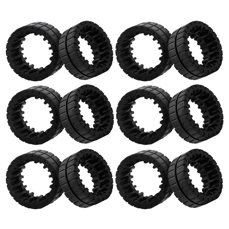 Suitable For Irobot Braava Jet M6 Sweeper Mopping Rag Tire Rim, 18 Tire Holster Replacement Anti-Skid Tires