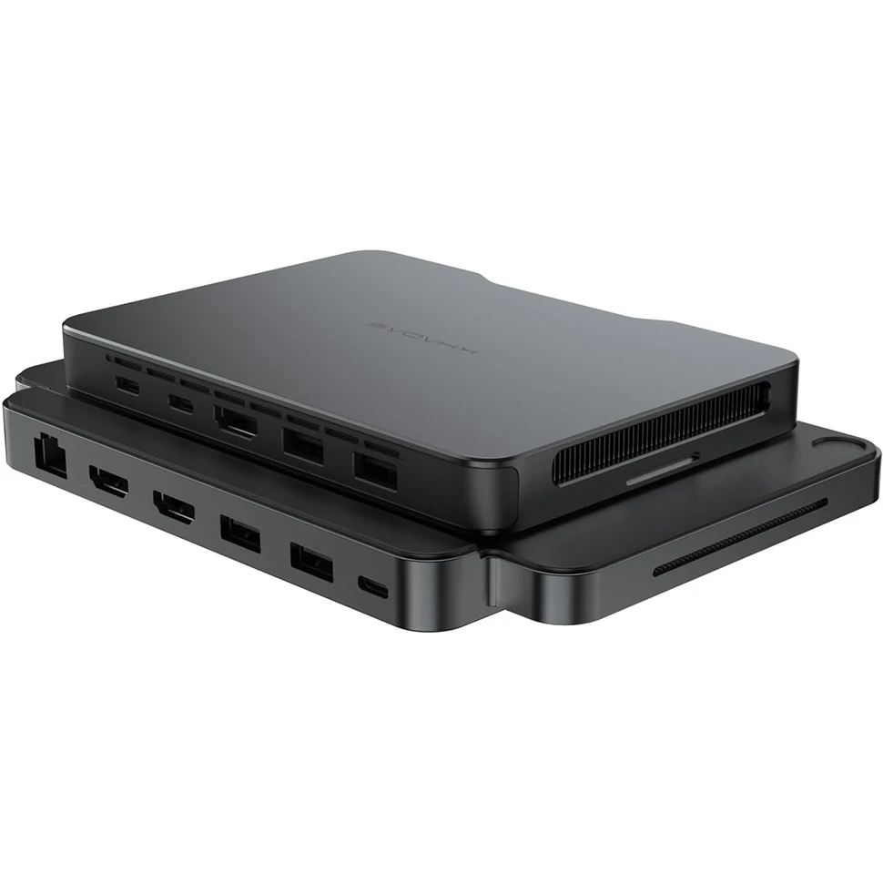 Khadas Dock Multi I/O Expansion Ports Hub with High-Speed Mind Link for Khadas Mind Mini PC and Audio  Adjustment& Fingerprint