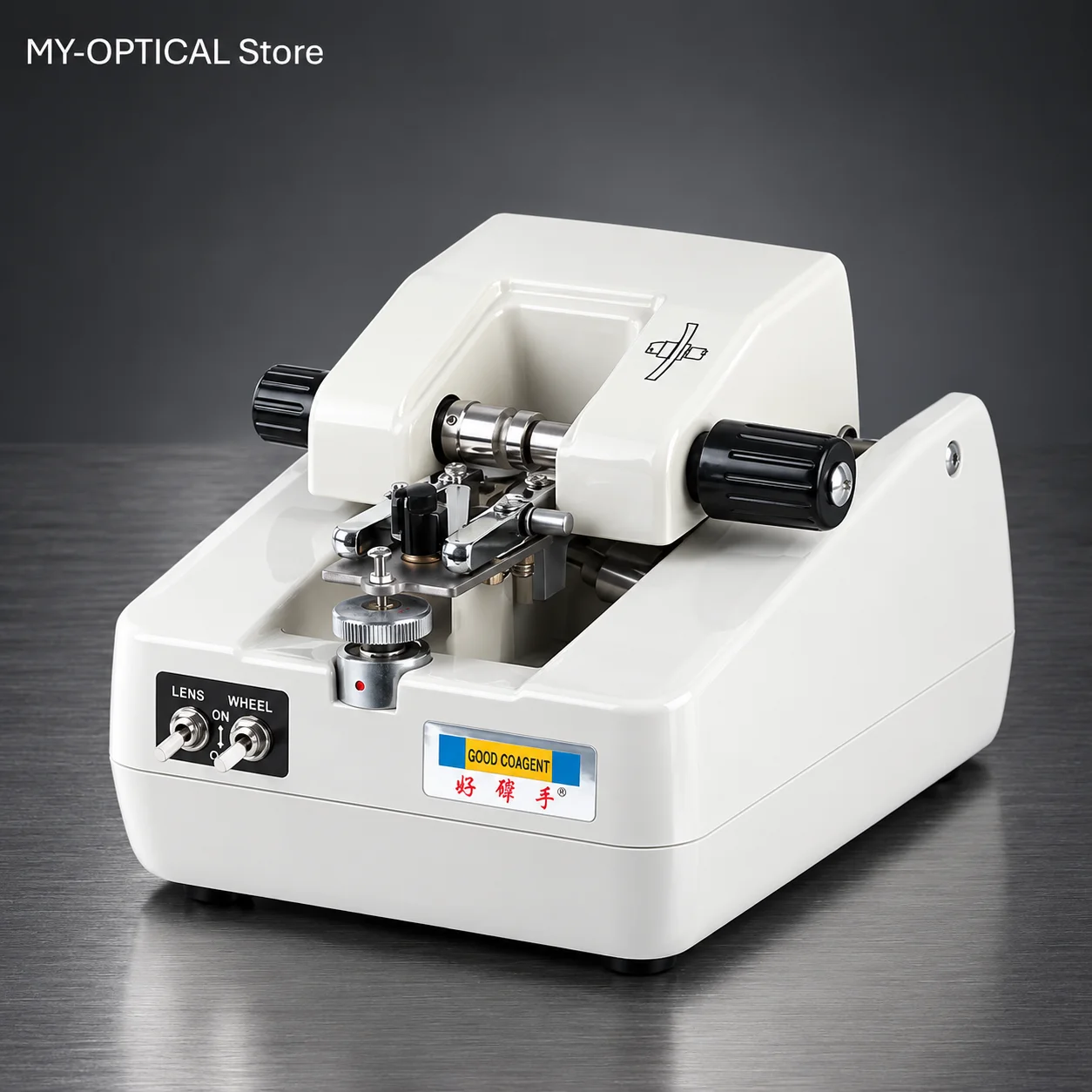 CP-3-800 Lens Groover with Adjustable Slotting Position Sturdy Blade Optical Edging Grooving Machine for Semi-Rimless Frames