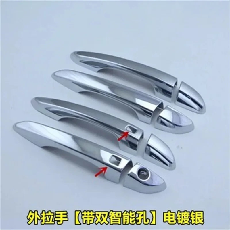 

ABS Chrome Door handle Protective covering Cover Trim Door Handle Bowl Trim Car Styling For Hyundai Tucson 2015-2020 8PCS