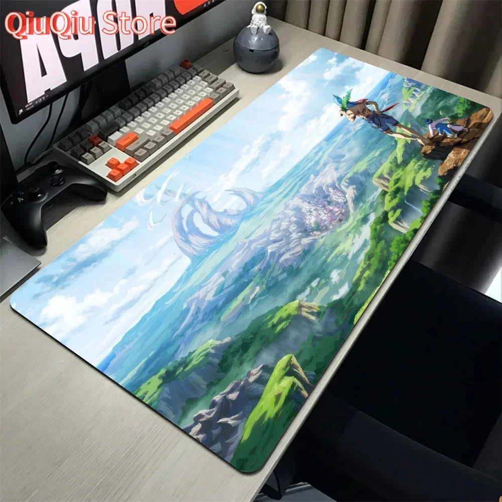 Alfombrilla de ratón Shangri La Frontier, alfombrilla de escritorio con almohadilla, accesorios para juegos, alfombrilla para teclado Prime Gaming XXL